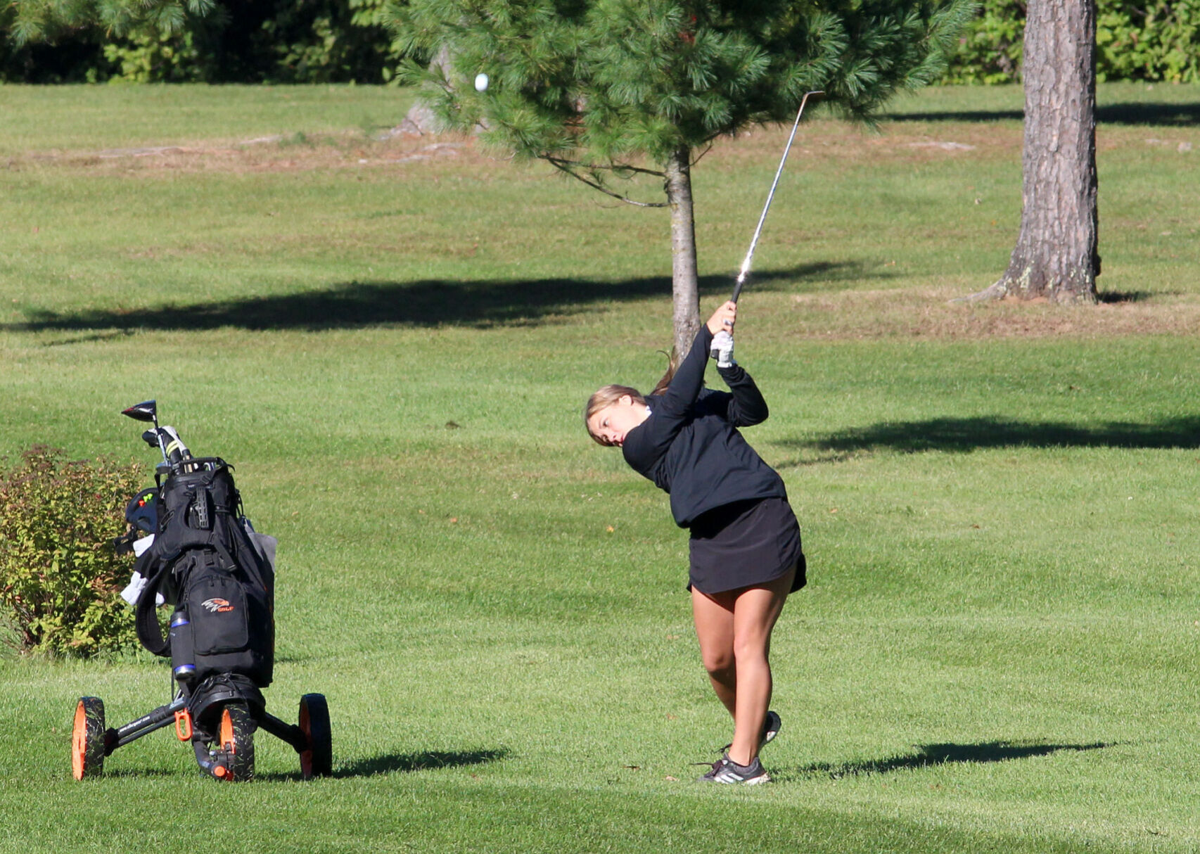CloverCroix Conference girls golf championships at Lake Hallie Golf Course 9-22-22
